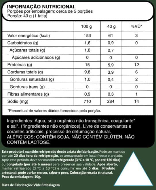 Tofu vegetal saudável saboroso | UAI Tofu.